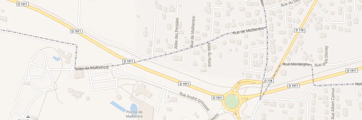 Plan du 19 Rue de Malbentre à Pujols