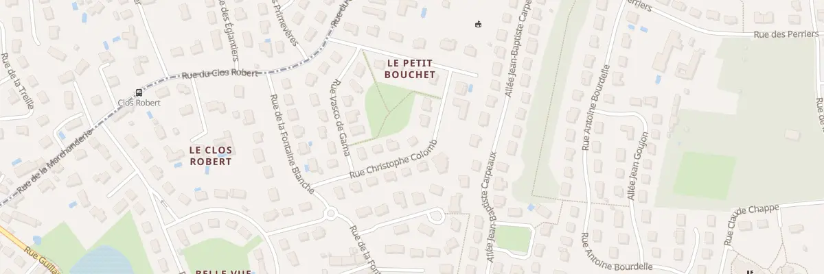 Plan du 10 Rue Christophe Colomb à Chambray-lès-Tours