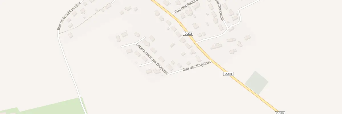 Plan du 2 Rue des Bruyères à Saint-Michel-Tubœuf