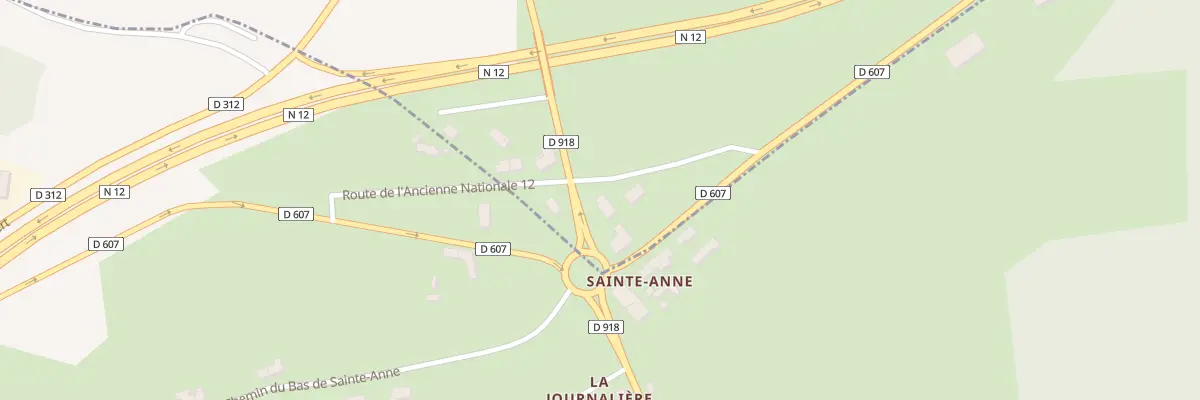 Plan du 5010 Sainte Anne à La Ventrouze