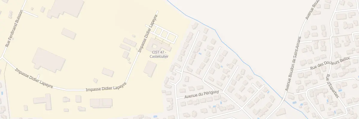 Plan du 7 Imp de Périgueux à Castelculier
