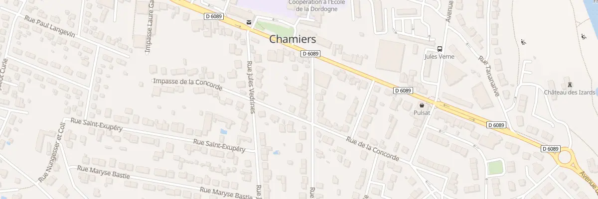 Plan du 8 Rue du Doc Seguy à Coulounieix-Chamiers
