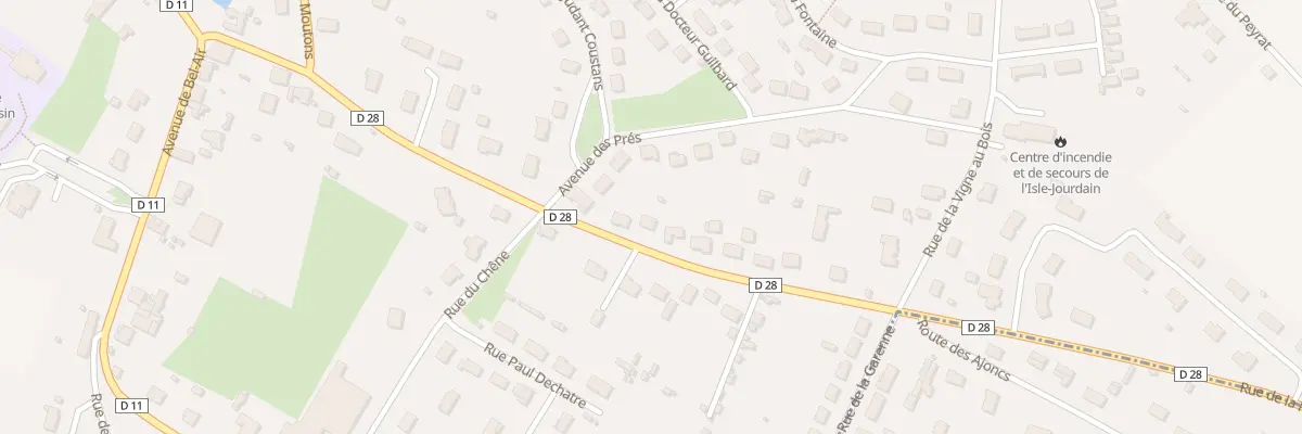 Plan du 15 Rue de Mouterre à L’Isle-Jourdain