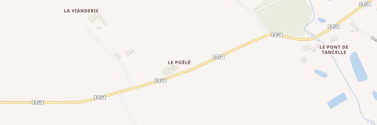 Plan du 2 Poele à Perche en Nocé