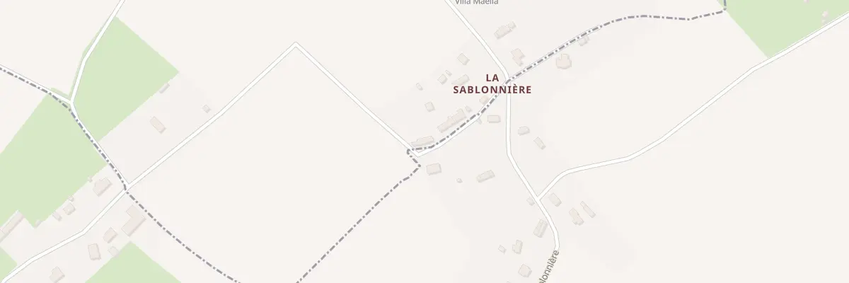 Plan du 136D La Sablonniere à Saint-Michel-Tubœuf