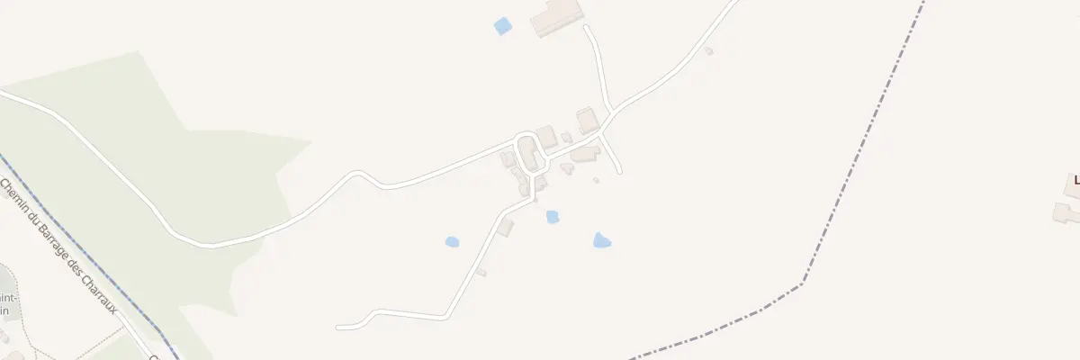 Plan du 5245 Le Puy à Lessac