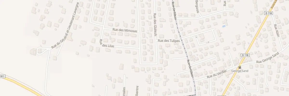 Plan du 27 Rue des Glaieuls à Bias
