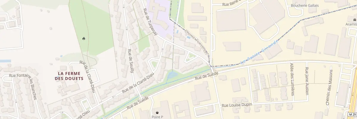 Plan du 12 Rue de Turpenay à Tours