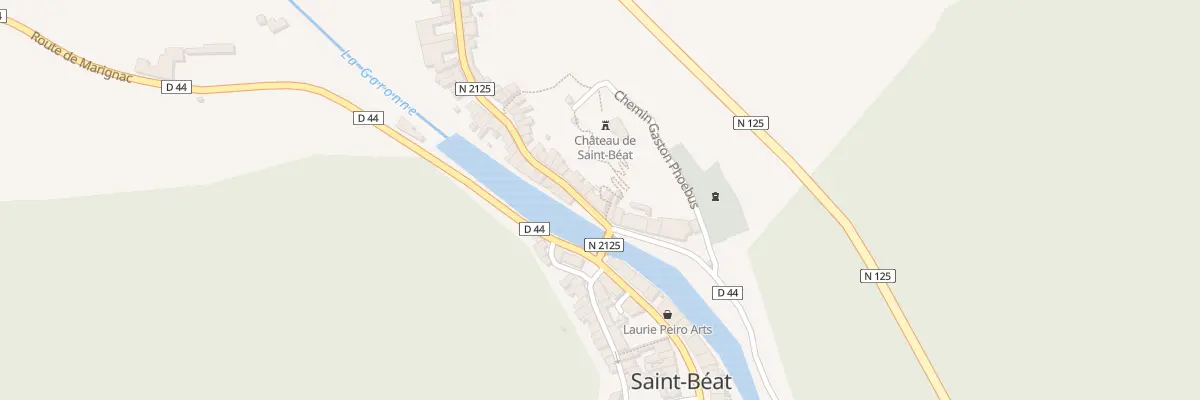 Plan du 1 Rue de l’Anglade à Saint-Béat-Lez