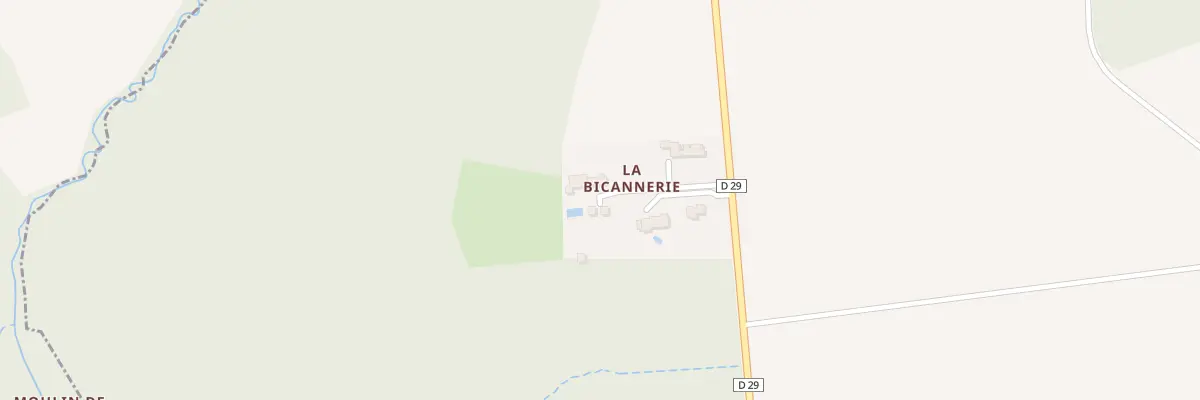 Plan du 37 La Bicanerie à Nouzilly