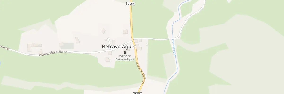Plan du 35 Rte de Meilhan à Betcave-Aguin