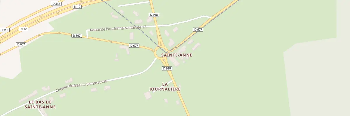 Plan du 5033 Sainte Anne à Tourouvre au Perche