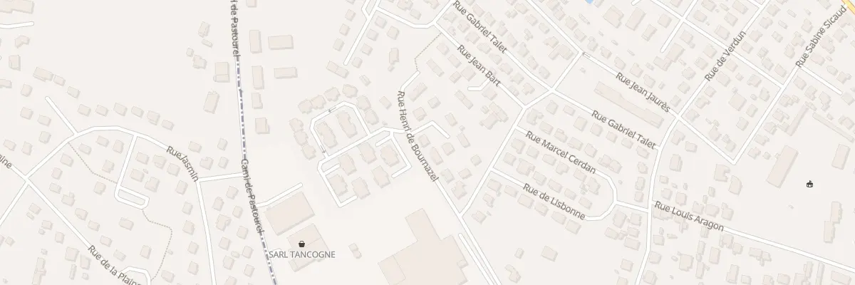 Plan du 8 Rue Henri de Bournazel à Villeneuve-sur-Lot