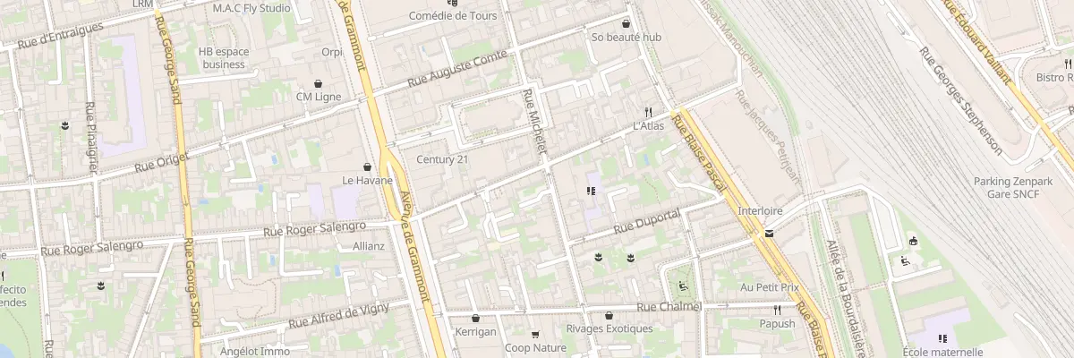 Plan du 15B Rue Grécourt à Tours