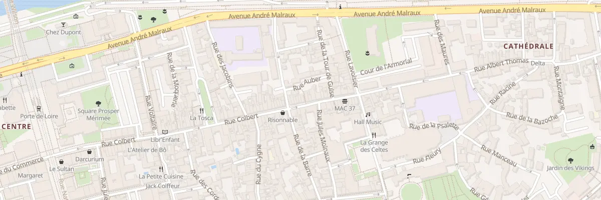 Plan du 114 Rue Colbert à Tours