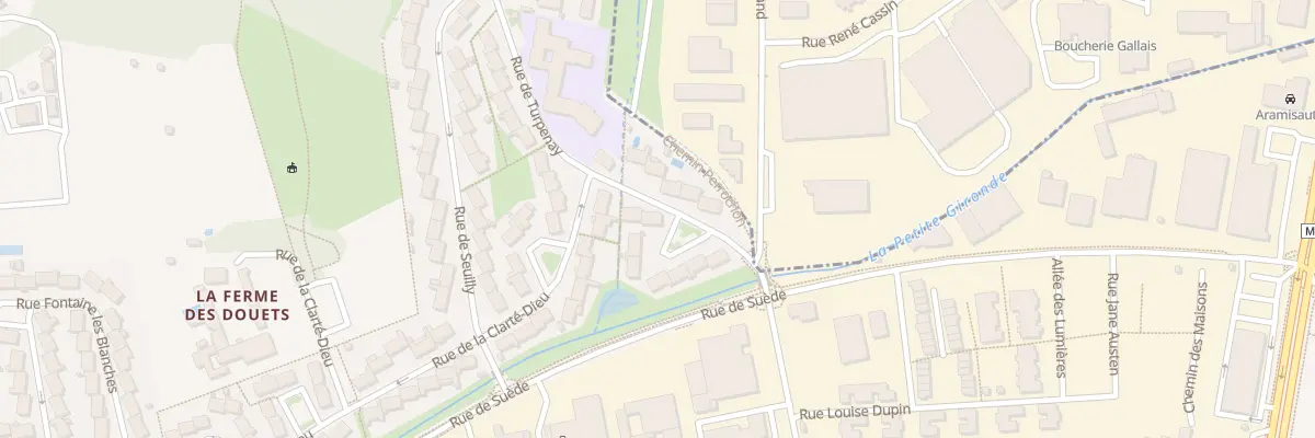 Plan du 14 Rue de Turpenay à Tours