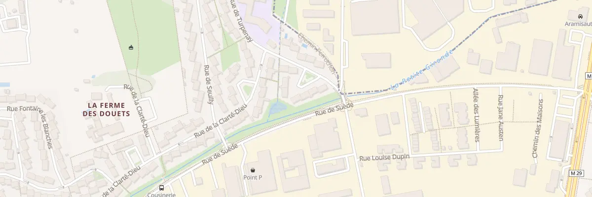 Plan du 8 Rue de Turpenay à Tours