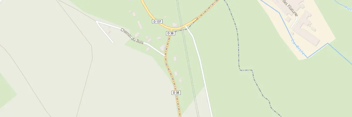 Plan du 1 Pl de la Gare à Authou