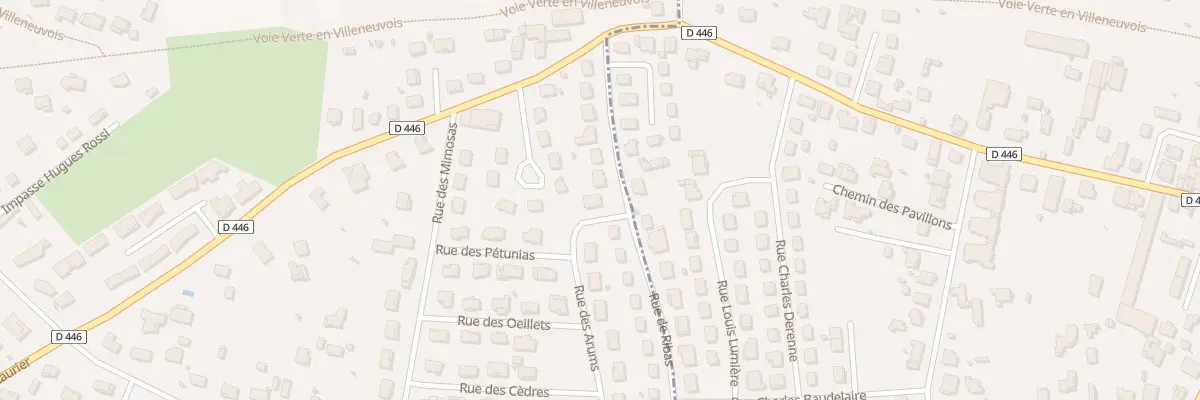 Plan du 13 Rue de Ribas à Bias