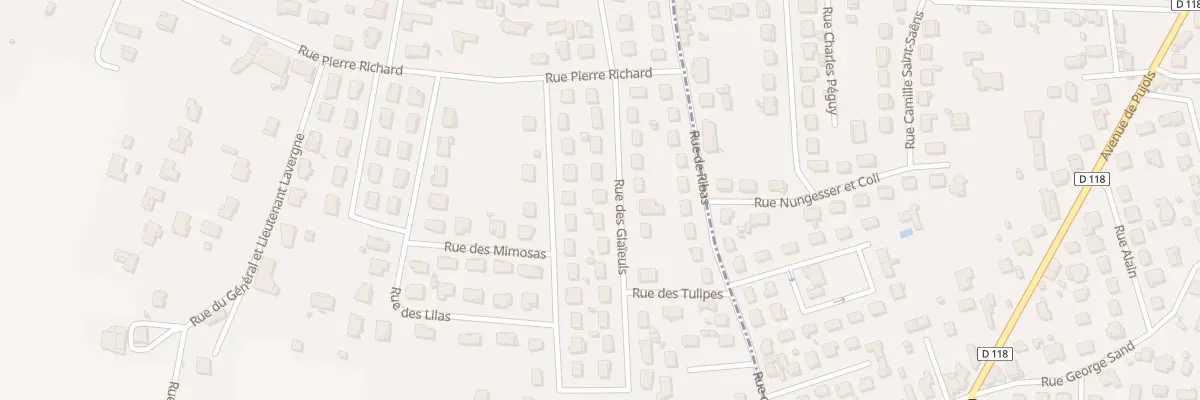 Plan du 7 Rue des Glaieuls à Bias
