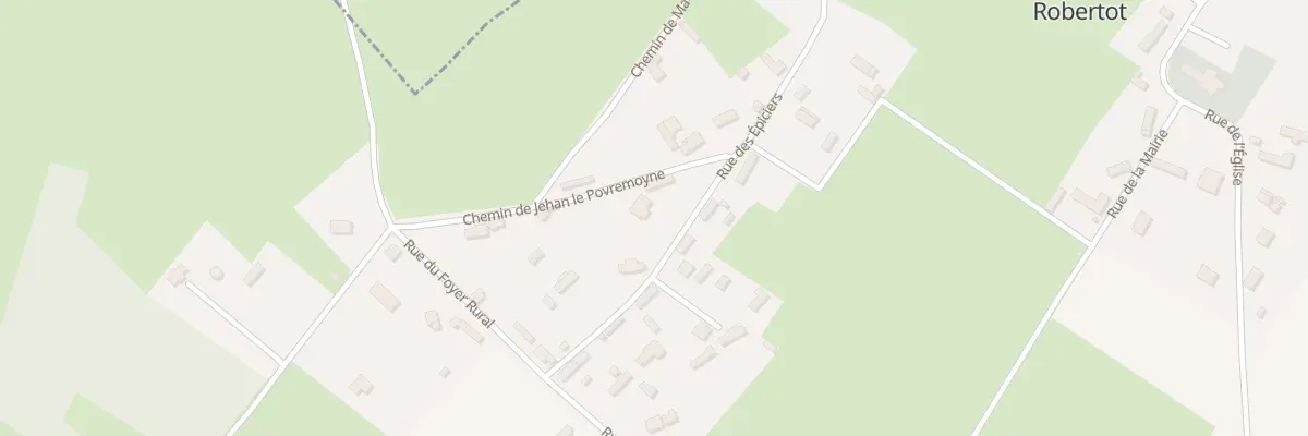 Plan du 51 Che de Jehan le Povremoyne à Robertot