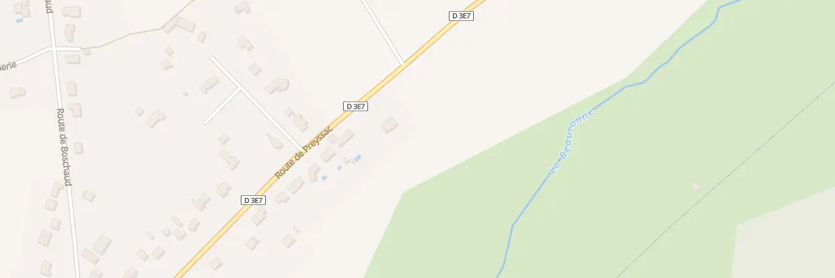 Plan du 24 Rte de Preyssac à Château-l’Évêque