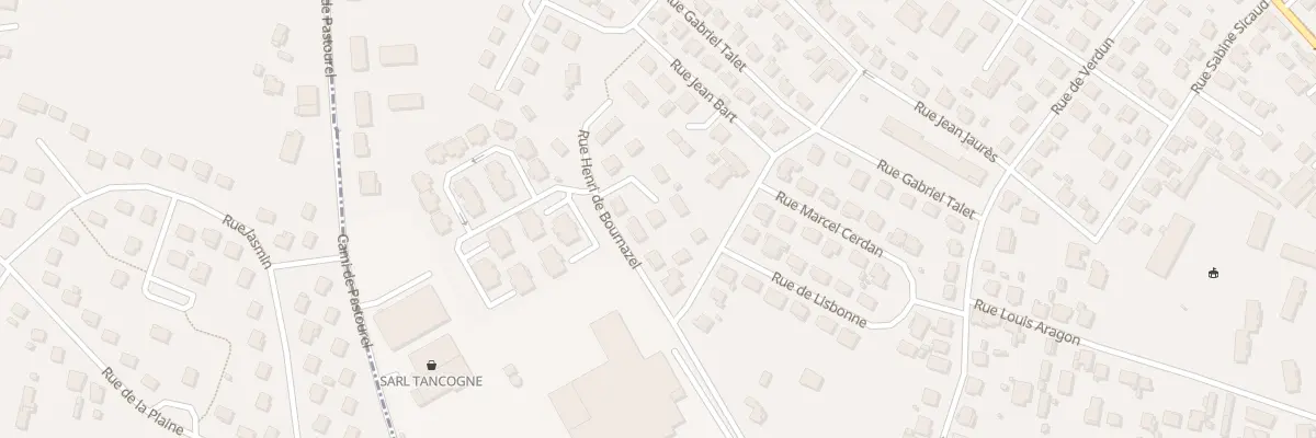 Plan du 10 Rue Henri de Bournazel à Villeneuve-sur-Lot