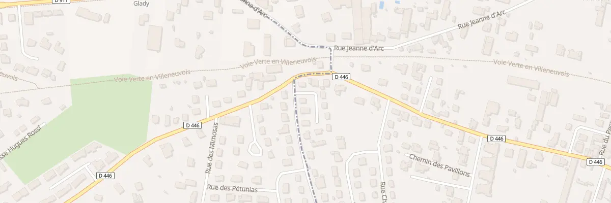 Plan du 2 Rue Marie Curie à Villeneuve-sur-Lot