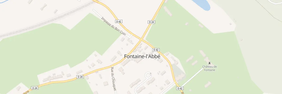 Plan du 5 Rue de la Verte Vallee à Fontaine-l’Abbé