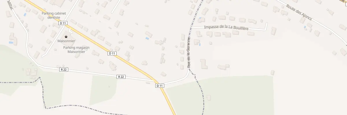 Plan du 24 Rue de la Garenne à L’Isle-Jourdain