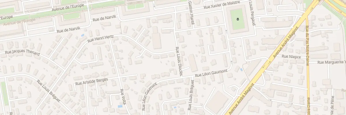 Plan du 69 Rue Henri Hertz à Tours