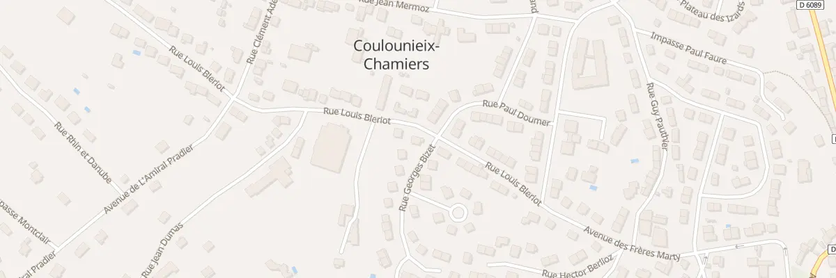 Plan du 11 Rue Louis Bleriot à Coulounieix-Chamiers