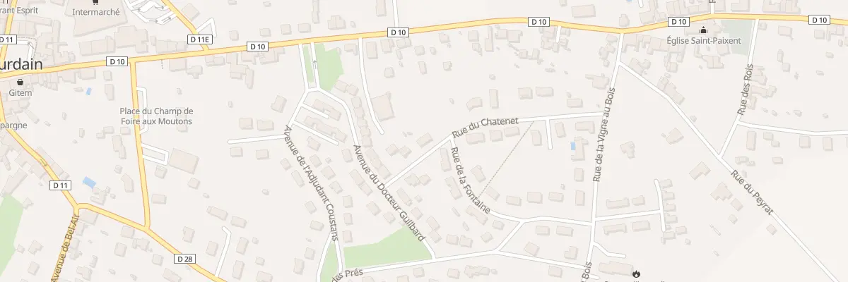 Plan du 5 Rue du Chatenet à L’Isle-Jourdain