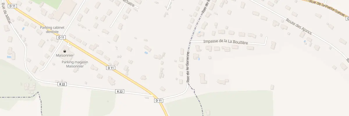 Plan du 20 Rue de la Garenne à L’Isle-Jourdain