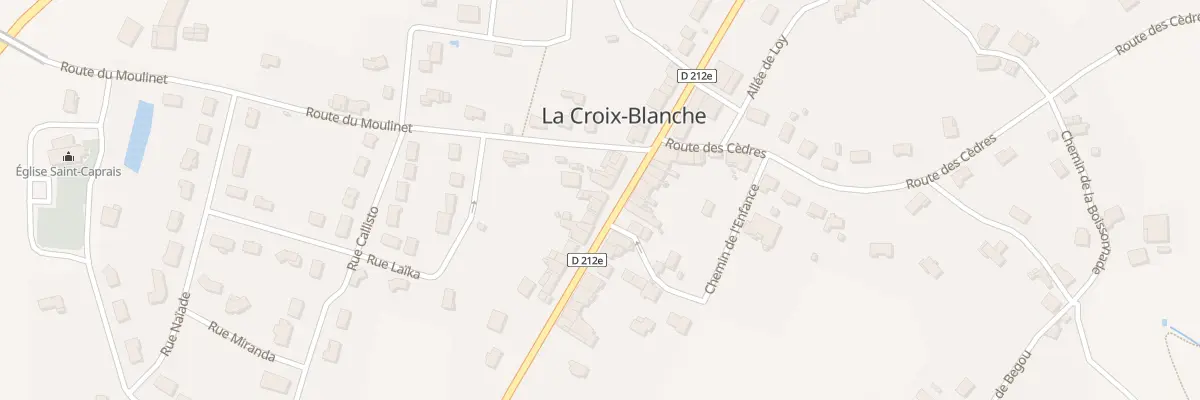 Plan du 940 Av des Pyrénées à La Croix-Blanche