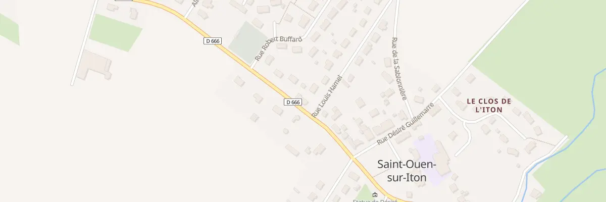 Plan du 14 Rue du Chemin de Fer à Saint-Ouen-sur-Iton