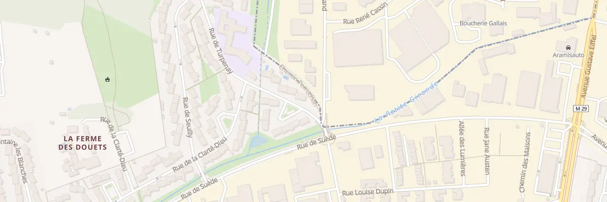 Plan du 1 Rue de Turpenay à Tours