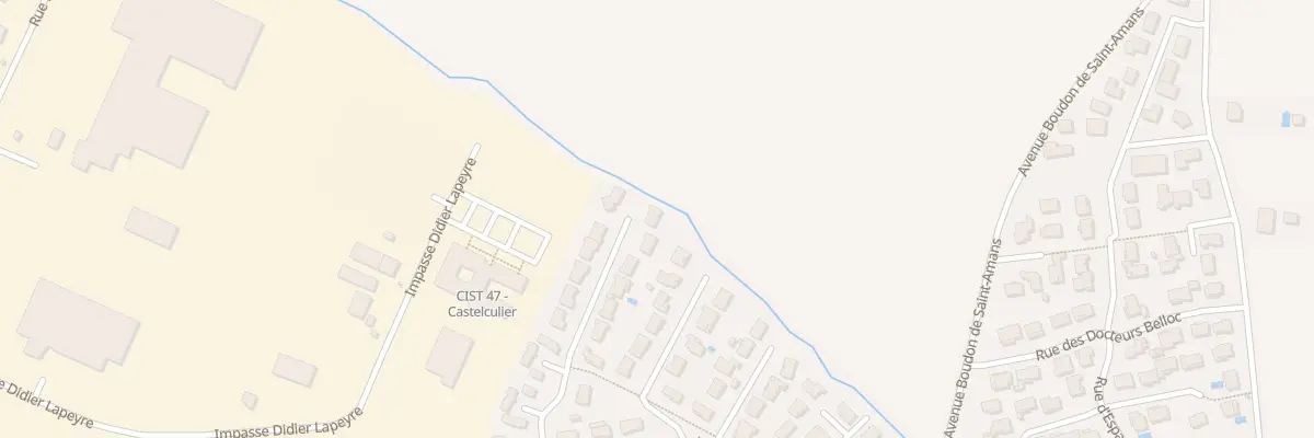 Plan du 12 Imp de Périgueux à Castelculier