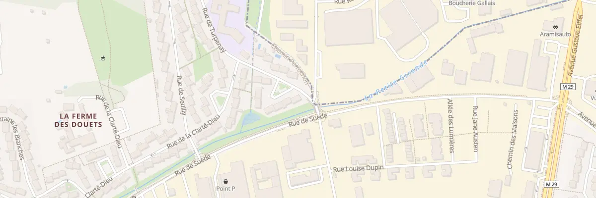 Plan du 2 Rue de Turpenay à Tours