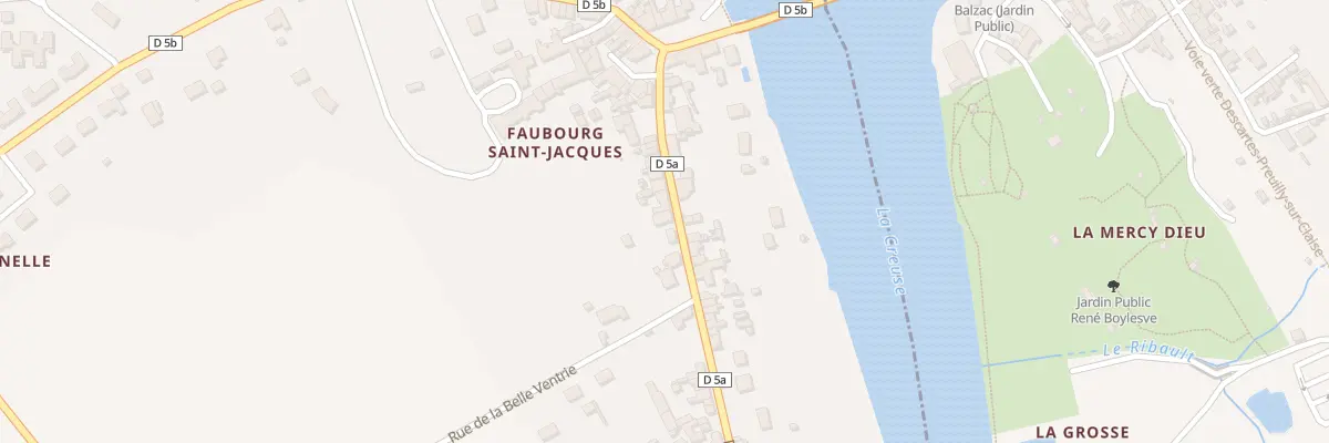 Plan du 21 Rue de l’Écarde à Buxeuil