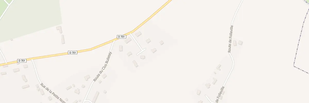Plan du 1004 Le Clos Bulletey à Franqueville