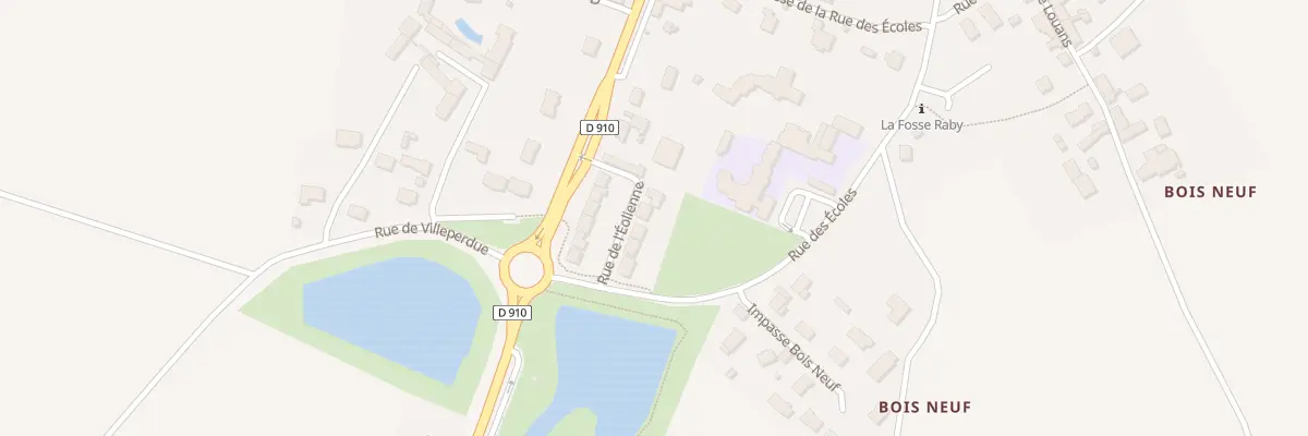 Plan du 8 Rue de l’Eolienne à Sorigny