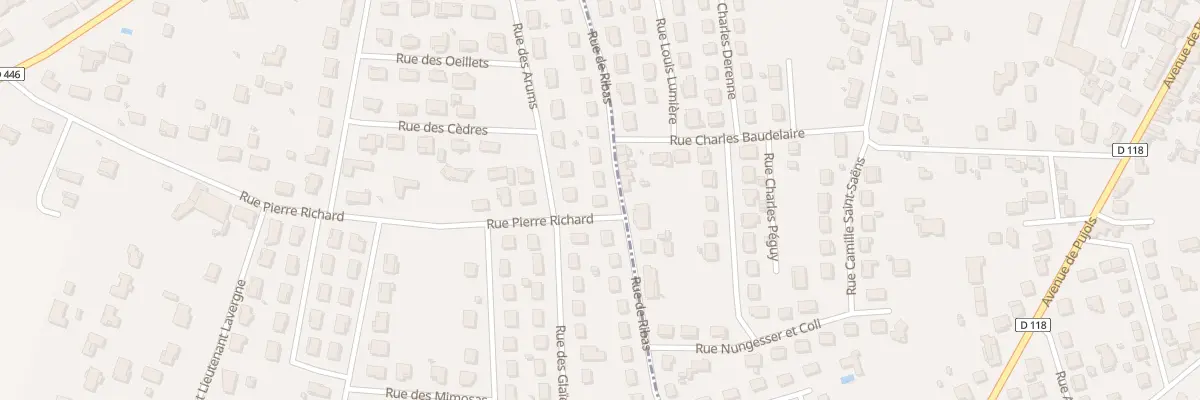 Plan du 35 Rue de Ribas à Bias