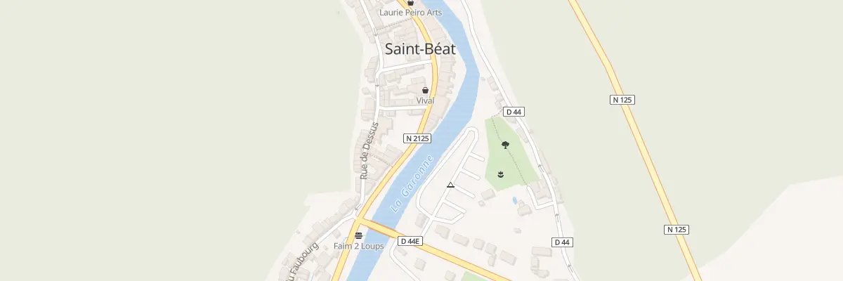 Plan du 3 Av General Gallieni à Saint-Béat-Lez