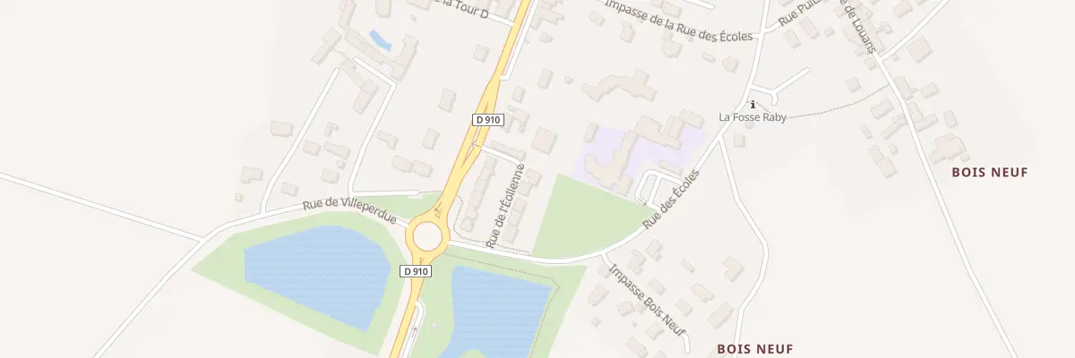 Plan du 10 Rue de l’Eolienne à Sorigny