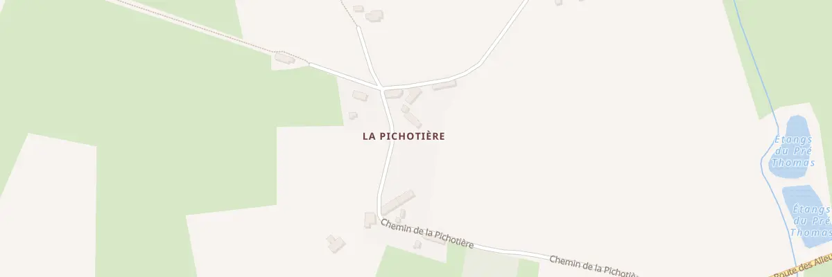 Plan du 6 Che de la Pichotière à Perche en Nocé