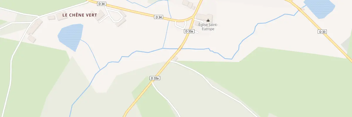 Plan du 5035 Le Bourg aux Salles-Lavauguyon