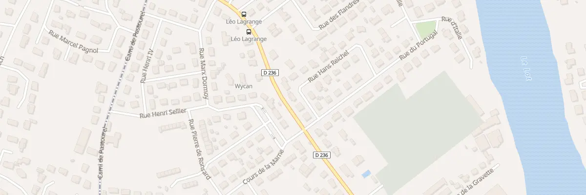 Plan du 5 Rue Hans Reichel à Villeneuve-sur-Lot