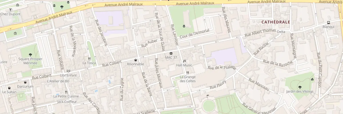 Plan du 145 Rue Colbert à Tours