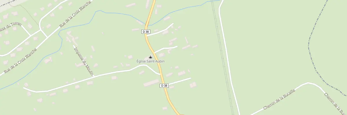 Plan du 10 Rte du Village à Authou